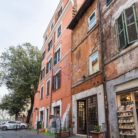 Cozy Entire Apt Close To Piazza Trilussa Rom Exterior foto
