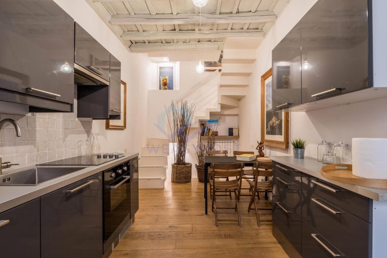 Cozy Entire Apt Close To Piazza Trilussa Rom Exterior foto