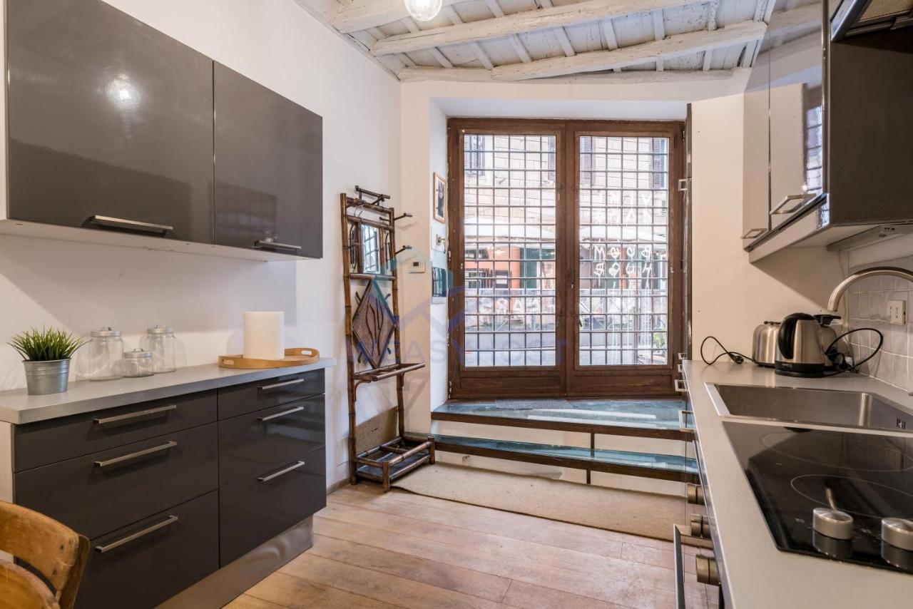 Cozy Entire Apt Close To Piazza Trilussa Rom Exterior foto