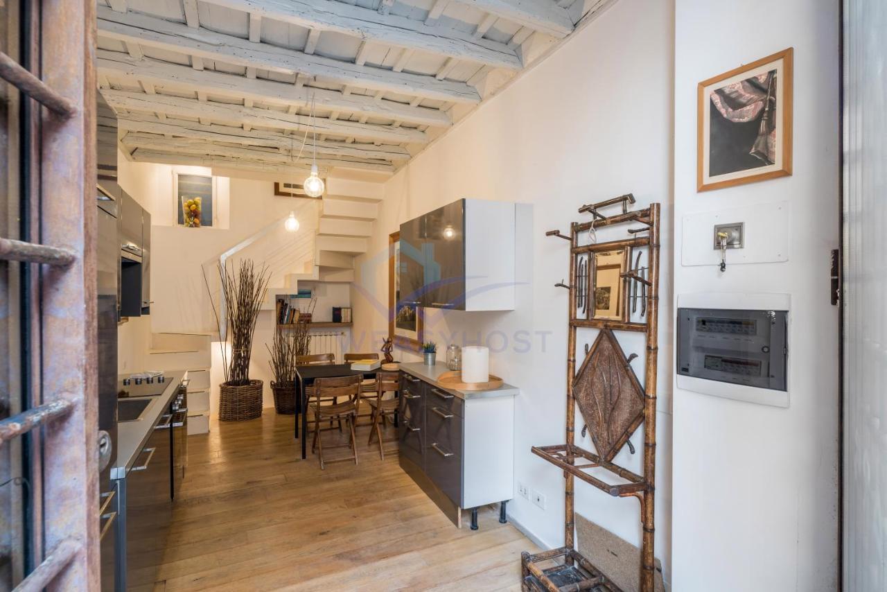 Cozy Entire Apt Close To Piazza Trilussa Rom Exterior foto